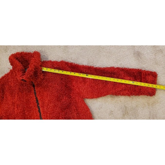 Women's Vintage Red Pleasant Pheasant Drawstring Waist Jacket Size Large CA... - Picture 6 of 10